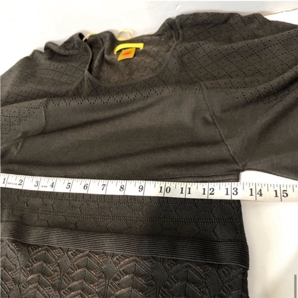 CATHERINE MALANDRINO knit kimono sleeve bodycon dress - Picture 12 of 16